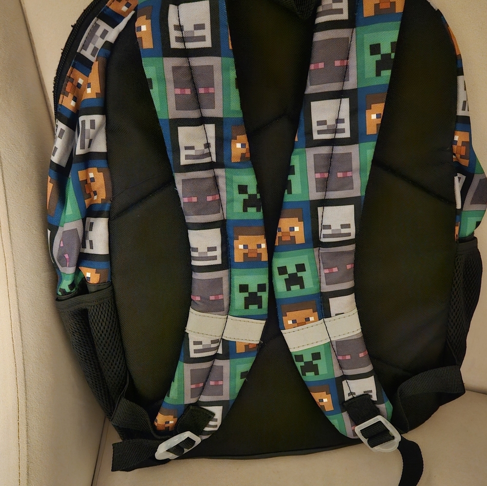 Minecraft 18" Backpack With A Large Inside & Outs… - image 7